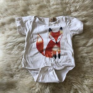 Fox Onesie/Shirt for Baby.